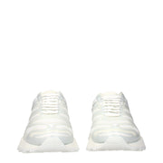 Maison Margiela White Fabric Athletic Sneakers