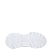 Maison Margiela White Fabric Athletic Sneakers
