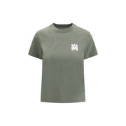 Amiri Green Cotton T-Shirt