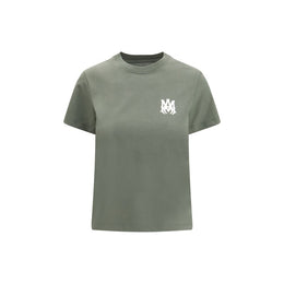 Amiri Green Cotton T-Shirt