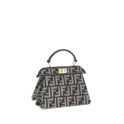 Fendi Blue Fabric Shoulder Bag