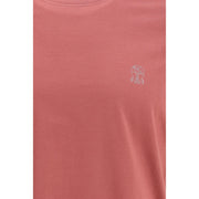 Brunello Cucinelli Multicolor Cotton Long Sleeve T-Shirt