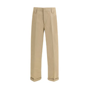 Golden Goose Bicolor Cotton Chino Pants