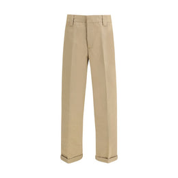 Golden Goose Bicolor Cotton Chino Pants