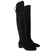 Prada Black Velvet Over The Knee