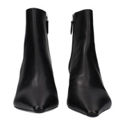 Prada Black Leather Ankle Boots