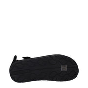 Prada Black Fabric Sandals