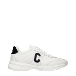 Celine White Leather Athletic Sneakers