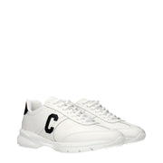 Celine White Leather Athletic Sneakers
