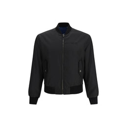 Versace Black Polyamide Bomber