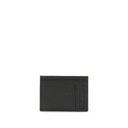 Prada Black Calf Leather Bos Taurus Wallet