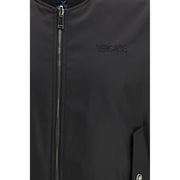 Versace Black Polyamide Bomber