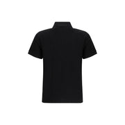 Fendi Black Cotton Polo Shirt