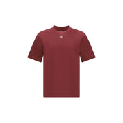 Fendi Bordeaux Cotton T-Shirt