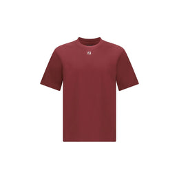 Fendi Bordeaux Cotton T-Shirt