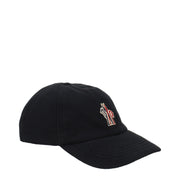 Moncler Black Polyester Cap (Baseball Hat)
