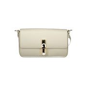 Furla Bianco Pelle Women Handbag