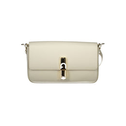 Furla Bianco Pelle Women Handbag