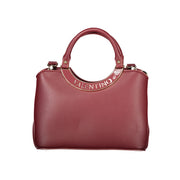Mario Valentino Red Polyethylene Handbag
