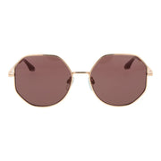 Trussardi Rose Gold Metal Sunglasses