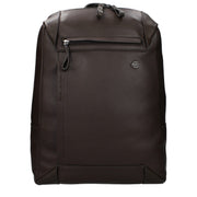 Piquadro Brown Leather Backpack