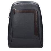 Piquadro Gray Leather Backpack
