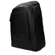 Piquadro Black Leather Backpack