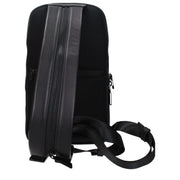 Piquadro Black Leather Backpack