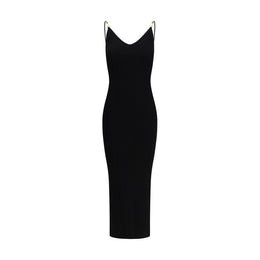 Versace Black Viscose Casual Dress