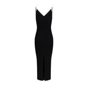 Versace Black Viscose Casual Dress