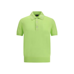 Tom Ford Bicolor Cotton Polo Shirt