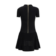Balmain Black Viscose Casual Dress