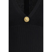 Balmain Black Viscose Casual Dress