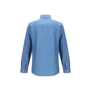 Brunello Cucinelli Blue Denim Shirt